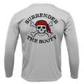 Saltwater Born UPF 50+ Long Sleeve Florida Freshwater Born "Surrender The Booty" Men's Long Sleeve UPF 50+ Dry-Fit Shirt