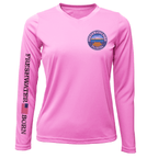 Saltwater Born UPF 50+ Long Sleeve Florida Freshwater Born "Surrender The Booty" Women's Long Sleeve UPF 50+ Dry-Fit Shirt