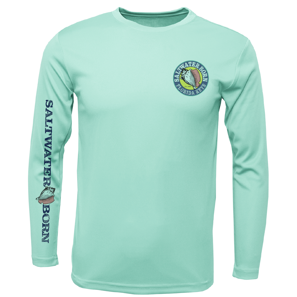 Saltwater Born UPF 50+ Long Sleeve Florida Keys Hogfish Diver