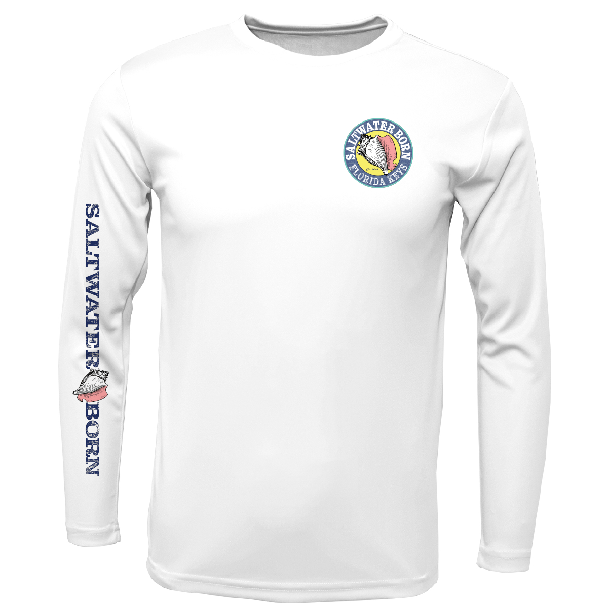 Saltwater Born UPF 50+ Long Sleeve Florida Keys Hogfish Diver