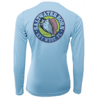 Saltwater Born UPF 50+ Long Sleeve Florida Lobster Long Sleeve UPF 50+ Dry-Fit Shirt