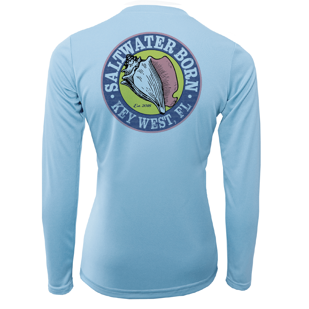Saltwater Born UPF 50+ Long Sleeve Florida Lobster Long Sleeve UPF 50+ Dry-Fit Shirt