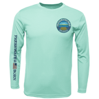 Saltwater Born UPF 50+ Long Sleeve Georgia Freshwater Born "All For Rum and Rum For All" Men's Long Sleeve UPF 50+ Dry-Fit Shirt