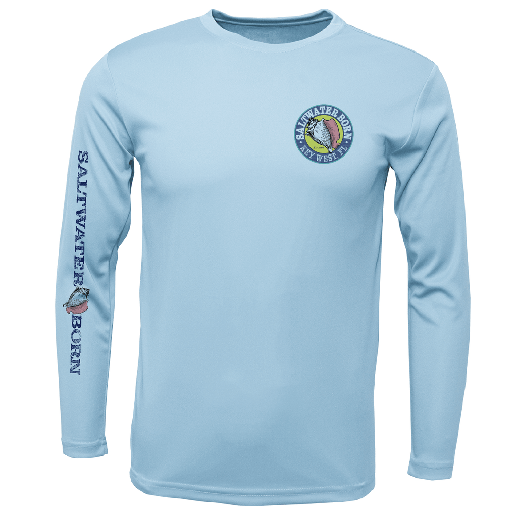 Saltwater Born UPF 50+ Long Sleeve Grouper Long Sleeve UPF 50+ Dry-Fit Shirt