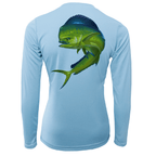 Saltwater Born UPF 50+ Long Sleeve Key West Action Mahi Women's Long Sleeve UPF 50+ Dry-Fit Shirt