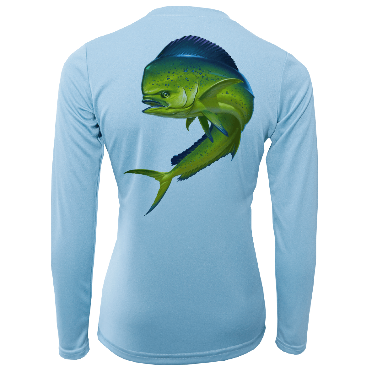 Saltwater Born UPF 50+ Long Sleeve Key West Action Mahi Women's Long Sleeve UPF 50+ Dry-Fit Shirt