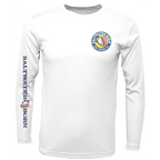 Saltwater Born UPF 50+ Long Sleeve Key West, FL Jumbo Shrimp Long Sleeve UPF 50+ Dry-Fit Shirt