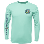 Saltwater Born UPF 50+ Long Sleeve Key West, FL Jumbo Shrimp Long Sleeve UPF 50+ Dry-Fit Shirt