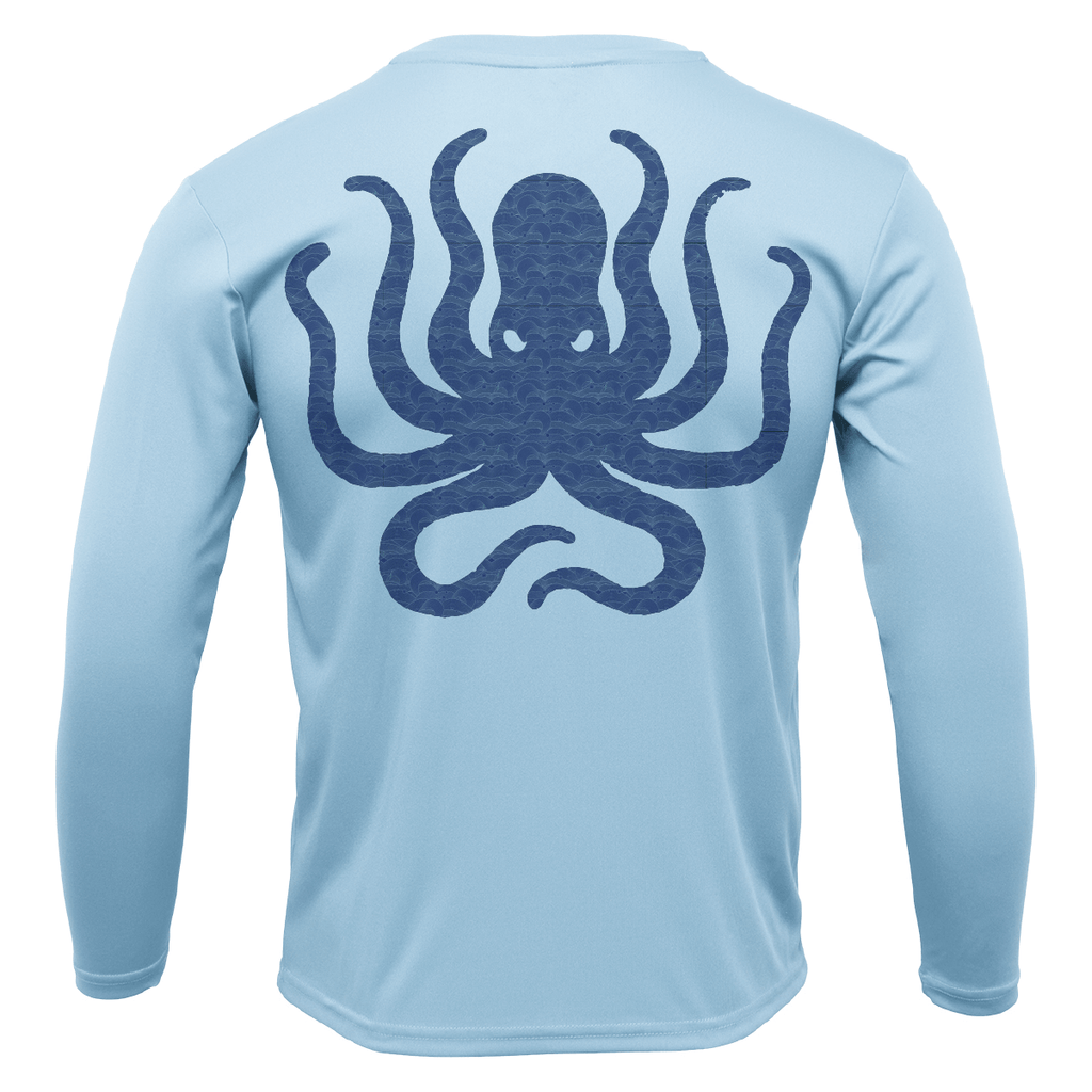 Saltwater Born UPF 50+ Long Sleeve Key West, FL Kraken Long Sleeve UPF 50+ Dry-Fit Shirt