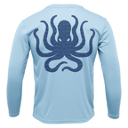 Saltwater Born UPF 50+ Long Sleeve Key West, FL Kraken Long Sleeve UPF 50+ Dry-Fit Shirt