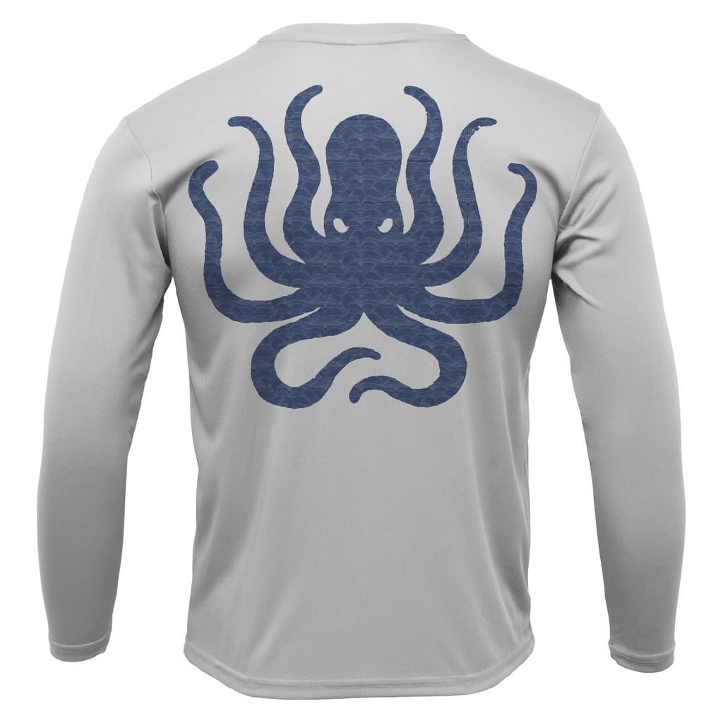 Saltwater Born UPF 50+ Long Sleeve Key West, FL Kraken Long Sleeve UPF 50+ Dry-Fit Shirt