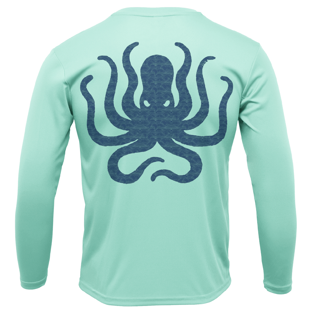 Saltwater Born UPF 50+ Long Sleeve Key West, FL Kraken Long Sleeve UPF 50+ Dry-Fit Shirt