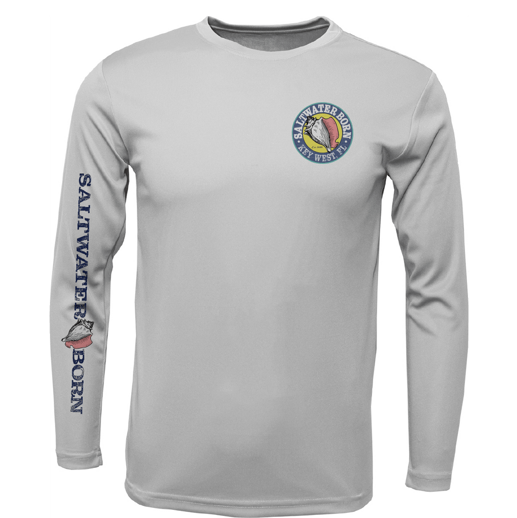 Saltwater Born UPF 50+ Long Sleeve Key West, FL Kraken Long Sleeve UPF 50+ Dry-Fit Shirt