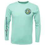 Saltwater Born UPF 50+ Long Sleeve Key West, FL Marlin Long Sleeve UPF 50+ Dry-Fit Shirt