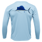 Saltwater Born UPF 50+ Long Sleeve Key West, FL Sailfish Long Sleeve UPF 50+ Dry-Fit Shirt