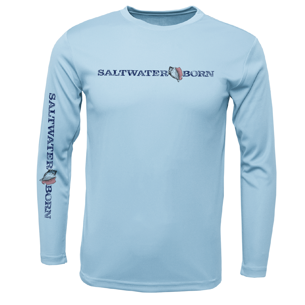 Saltwater Born UPF 50+ Long Sleeve Key West, FL Saltwater Born Boy's Long-Sleeve UPF 50+ Dry-Fit Shirt