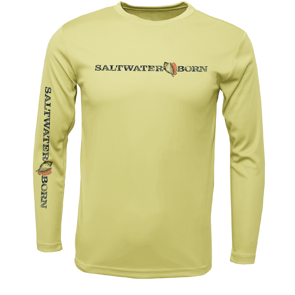 Saltwater Born UPF 50+ Long Sleeve Key West, FL Saltwater Born Boy's Long-Sleeve UPF 50+ Dry-Fit Shirt