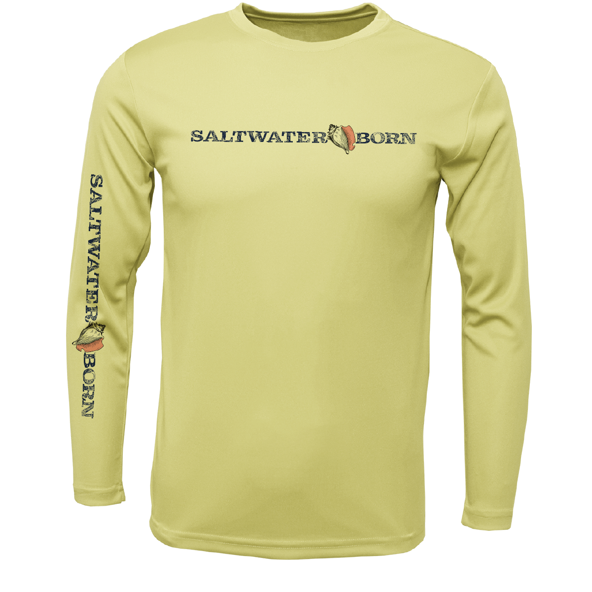 Saltwater Born UPF 50+ Long Sleeve Key West, FL Saltwater Born Boy's Long-Sleeve UPF 50+ Dry-Fit Shirt