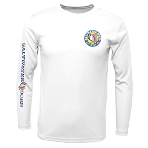 Saltwater Born UPF 50+ Long Sleeve Key West, FL Saltwater Born Circle Logo Clean Long Sleeve UPF 50+ Dry-Fit Shirt