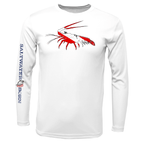 Saltwater Born UPF 50+ Long Sleeve Key West, FL Spiny Lobster Diver Long Sleeve UPF 50+ Dry-Fit Shirt