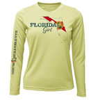 Saltwater Born UPF 50+ Long Sleeve Key West Florida Girl Long Sleeve UPF 50+ Dry-Fit Shirt