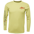 Saltwater Born UPF 50+ Long Sleeve M / CANARY Clean Snapper Long Sleeve UPF 50+ Dry-Fit Shirt