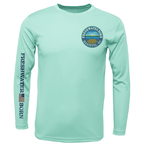 Saltwater Born UPF 50+ Long Sleeve Marietta, GA Freshwater Born Largemouth Bass Men's Long Sleeve UPF 50+ Dry-Fit Shirt
