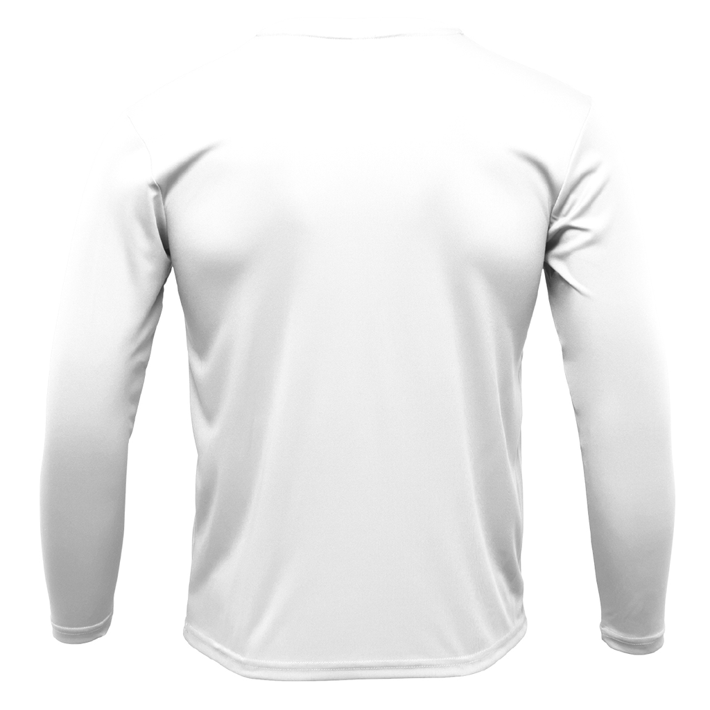 Saltwater Born UPF 50+ Long Sleeve Men's Clean "Life Is Better At The Beach" Turtle Long Sleeve UPF 50+ Dry-Fit Shirt