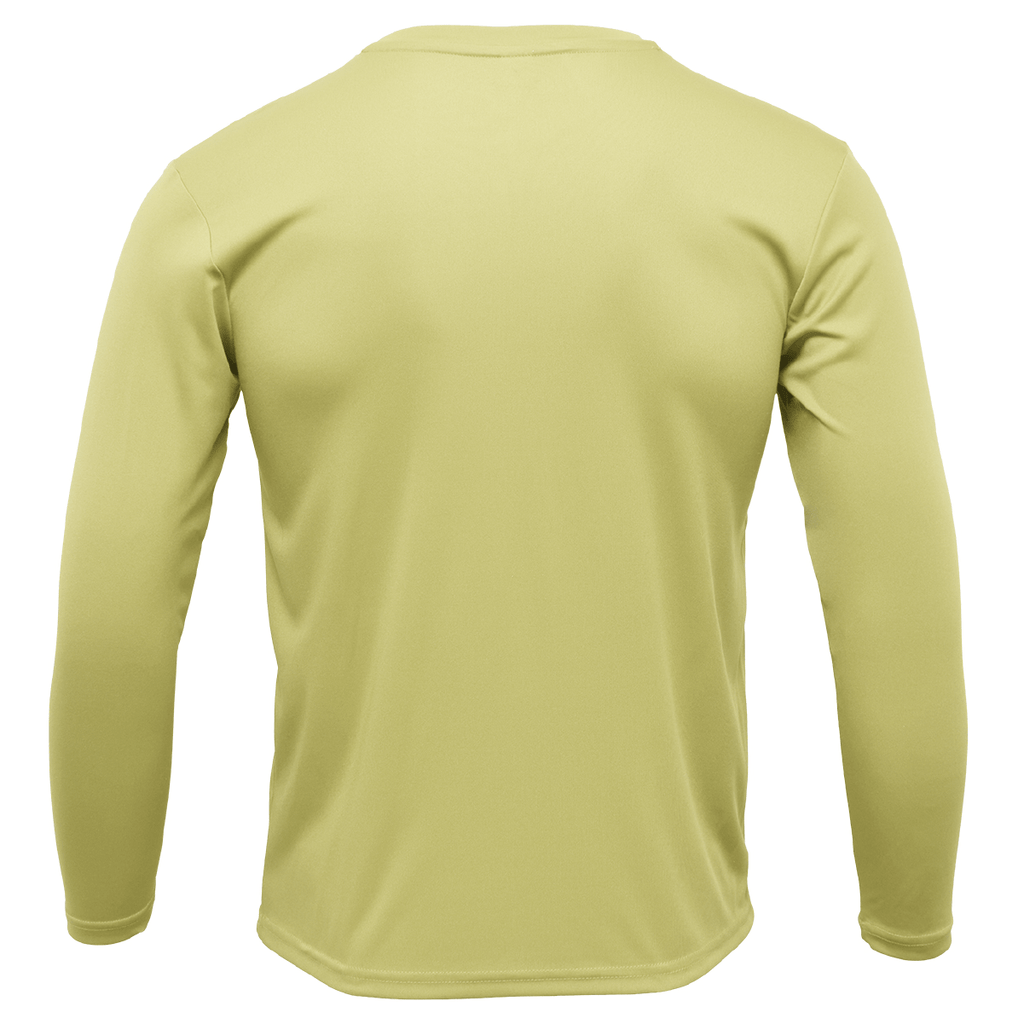 Saltwater Born UPF 50+ Long Sleeve Men's Clean "Life Is Better At The Beach" Turtle Long Sleeve UPF 50+ Dry-Fit Shirt