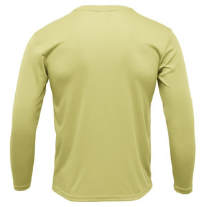 Saltwater Born UPF 50+ Long Sleeve Men's Clean "Life Is Better At The Beach" Turtle Long Sleeve UPF 50+ Dry-Fit Shirt