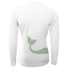 Saltwater Born UPF 50+ Long Sleeve Mermaid Wrap Long Sleeve UPF 50+ Dry-Fit Shirt