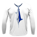 Saltwater Born UPF 50+ Long Sleeve S / WHITE Key West, FL Marlin Long Sleeve UPF 50+ Dry-Fit Shirt