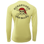 Saltwater Born UPF 50+ Long Sleeve XS / CANARY Key West "Surrender The Booty" Women's Long Sleeve UPF 50+ Dry-Fit Shirt