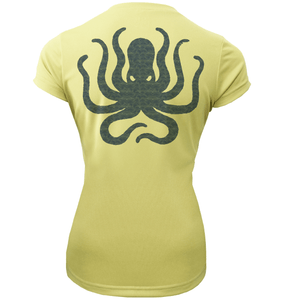 Saltwater Born UPF 50+ Short Sleeve Key West, FL Kraken Women's Short Sleeve UPF 50+ Dry-Fit Shirt