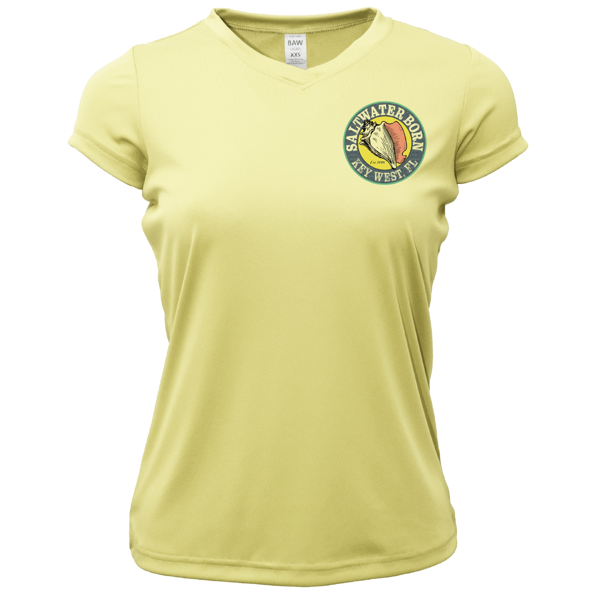 Saltwater Born UPF 50+ Short Sleeve Key West, FL Kraken Women's Short Sleeve UPF 50+ Dry-Fit Shirt