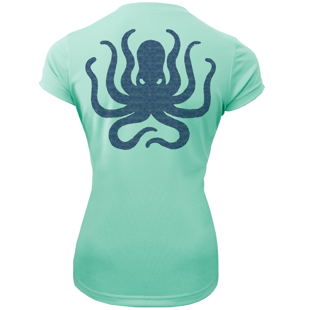 Saltwater Born UPF 50+ Short Sleeve Key West, FL Kraken Women's Short Sleeve UPF 50+ Dry-Fit Shirt