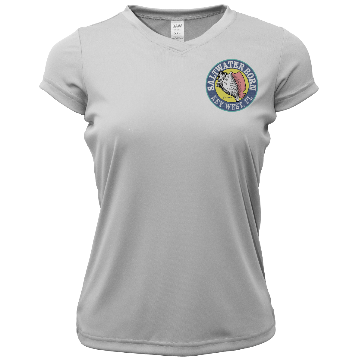 Saltwater Born UPF 50+ Short Sleeve Key West, FL Kraken Women's Short Sleeve UPF 50+ Dry-Fit Shirt