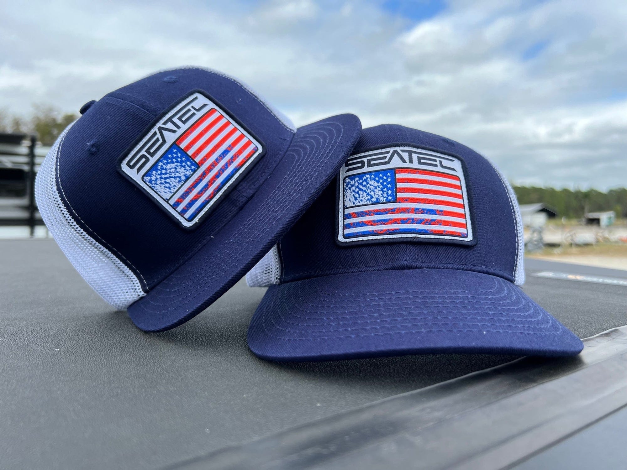 Seatec Outfitters Hats RWB PATCH | TRUCKER HAT