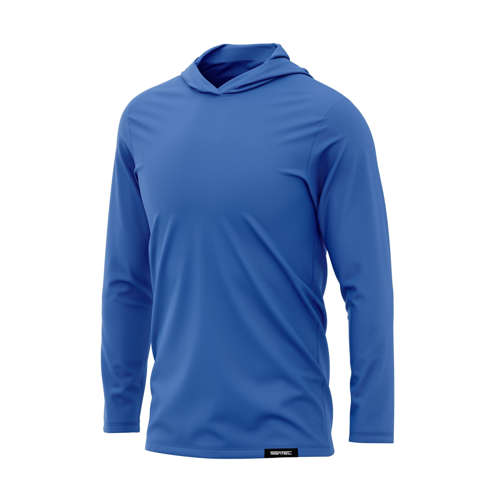 Seatec Outfitters Performance Shirts MEN'S ACTIVE | LARGO BLUE | LS HOODED