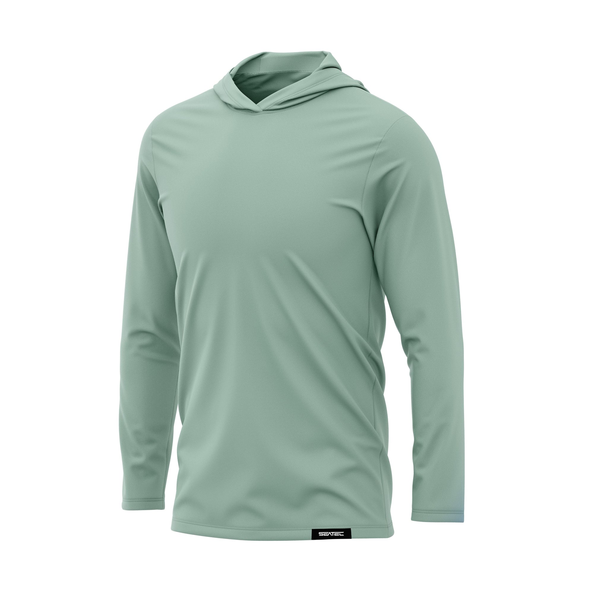 Seatec Outfitters Performance Shirts MEN'S ACTIVE | SEAFOAM | LS HOODED