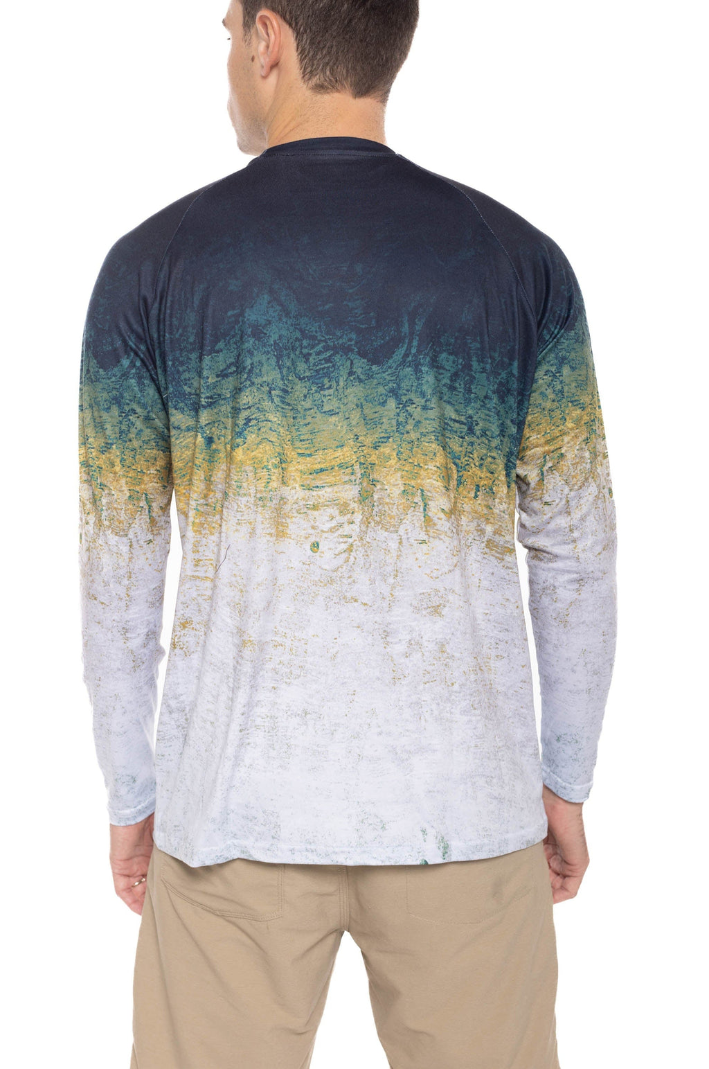 Seatec Outfitters Performance Shirts MEN'S SPORT TEC | BLACKFIN TUNA | CREW