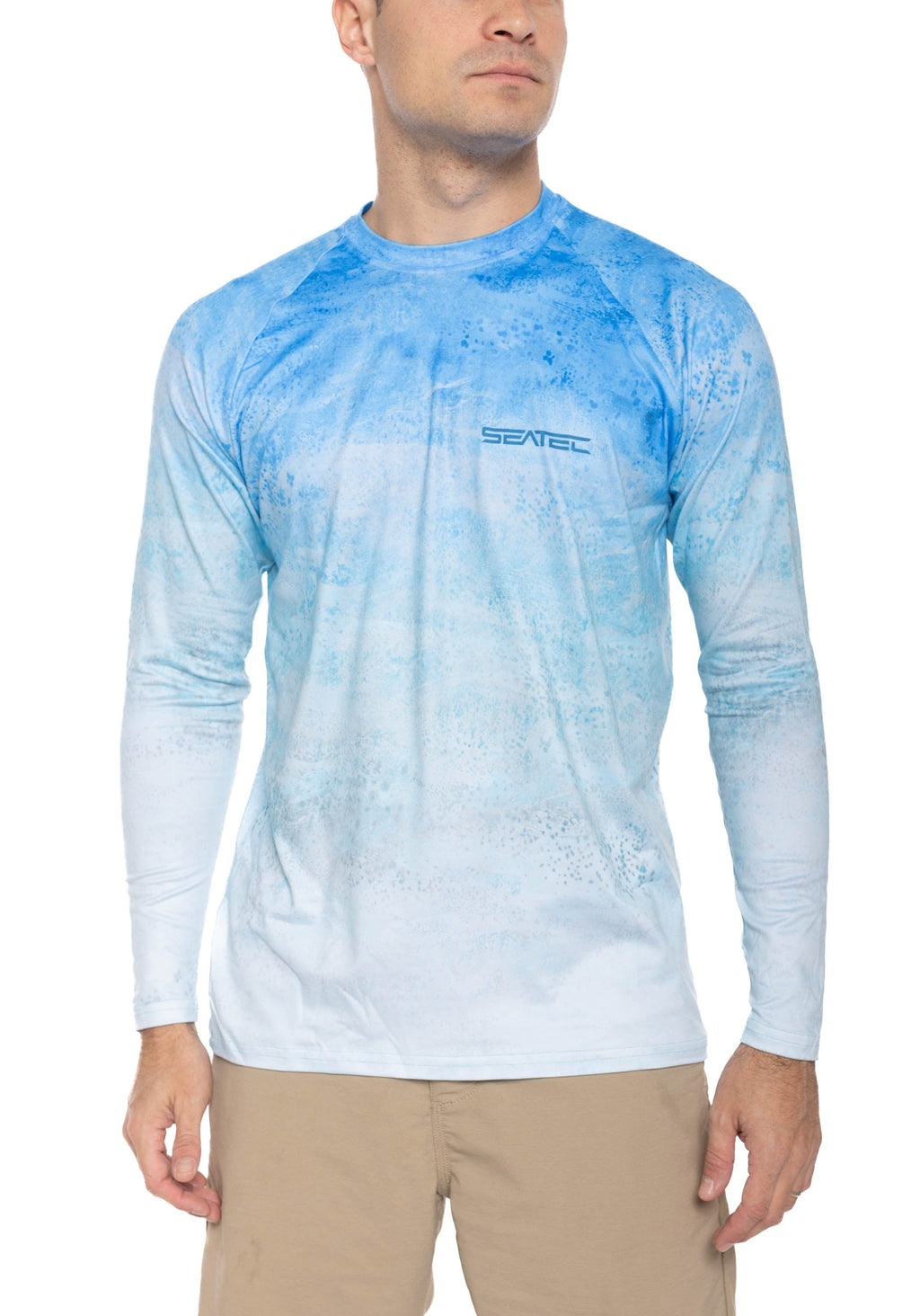 Seatec Outfitters Performance Shirts MEN'S SPORT TEC | BLUE MAHI | CREW