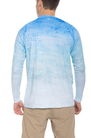 Seatec Outfitters Performance Shirts MEN'S SPORT TEC | BLUE MAHI | CREW