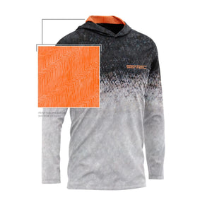 Seatec Outfitters Performance Shirts MEN'S SPORT TEC | SALMON | HOODED