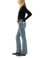 SILVER JEANS Jeans Silver Jeans Co Women's Arizona Blue Suki Mid Rise Bootcut Frontier Jeans L93719LFO368