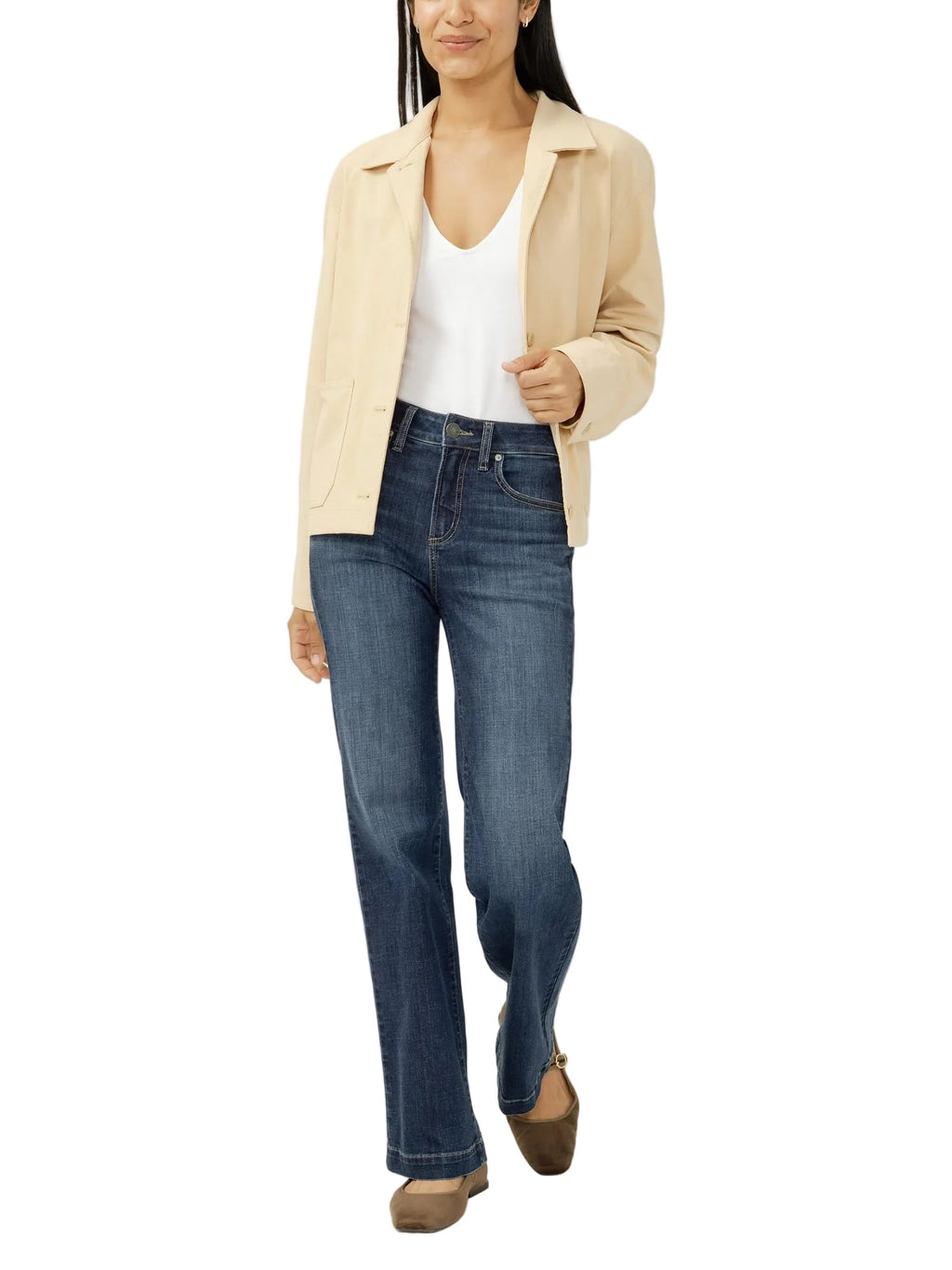SILVER JEANS Jeans Silver Jeans Co Women's Indigo Blue Avery High Rise Luxe Stretch Jeans L94903CVS374