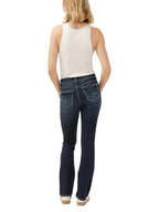 SILVER JEANS Jeans Silver Jeans Co Women's Indigo Suki Mid Rise Slim Bootcut Jeans L93616EDB405