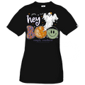SIMPLY SOUTHERN Shirts Simple Southern Women's Ghost Hey Boo Short Sleeve Graphic T-Shirt