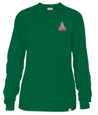 SIMPLY SOUTHERN Shirts Simply Southern Women's Green Dood Kelly Long Sleeve T-Shirt