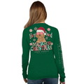 SIMPLY SOUTHERN Shirts Simply Southern Women's Green Dood Kelly Long Sleeve T-Shirt
